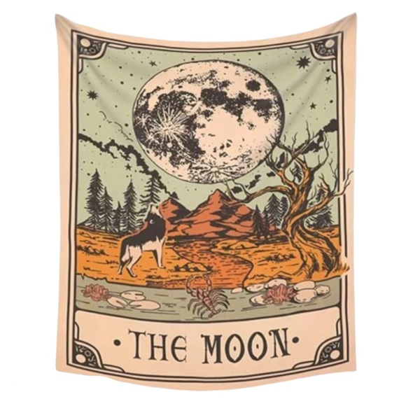 Other - THE MOON TAROT CARD WALL HANGING